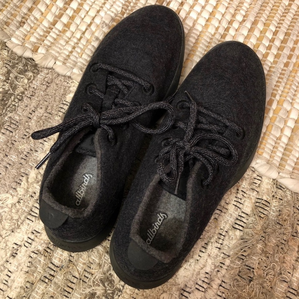 Allbirds Wool Runners Natural Black